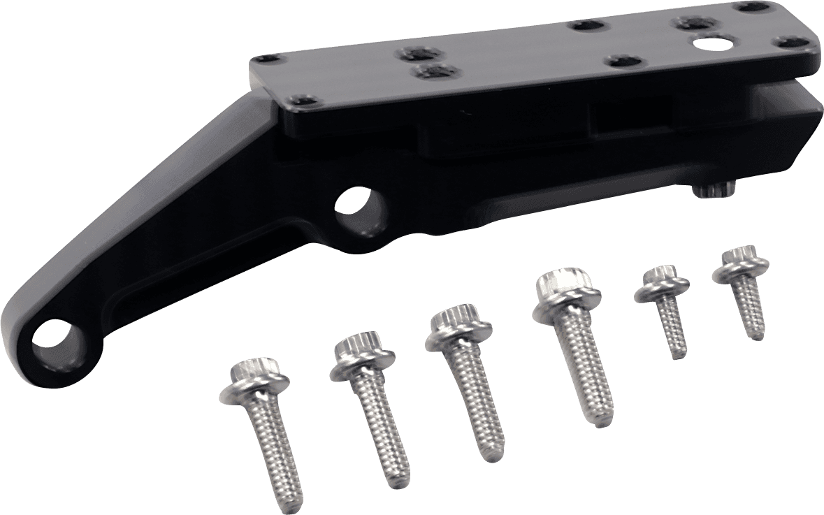 ALLOY ART 1701-0656 Ambidextrous Caliper Mount - Black
