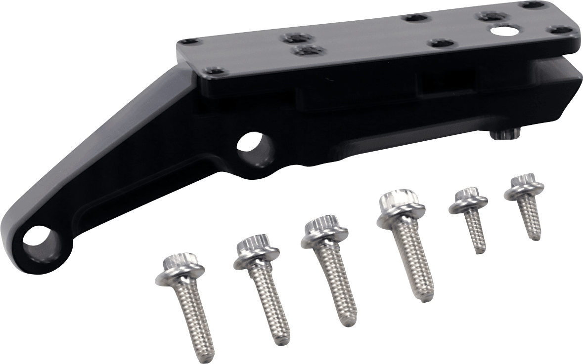 ALLOY ART 1701-0656 Ambidextrous Caliper Mount - Black
