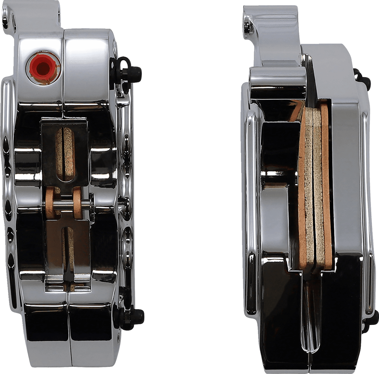 HAWG HALTERS 1701-0714 6-Piston Dual Caliper - Chrome - 13"