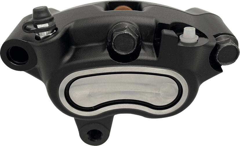 DRAG SPECIALTIES 1701-0753 Caliper - Front - Black - 08-11 ST