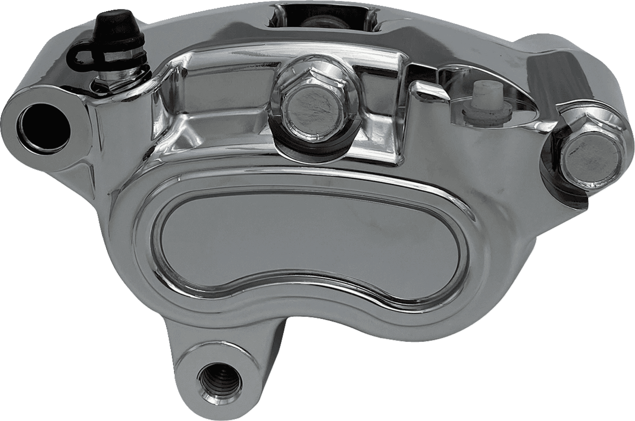 DRAG SPECIALTIES 1701-0754 Caliper - Front - Chrome - 08-11 ST