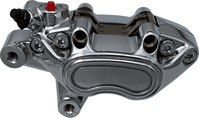 DRAG SPECIALTIES 1701-0756 Caliper - Front - Chrome - '15-'26 ST