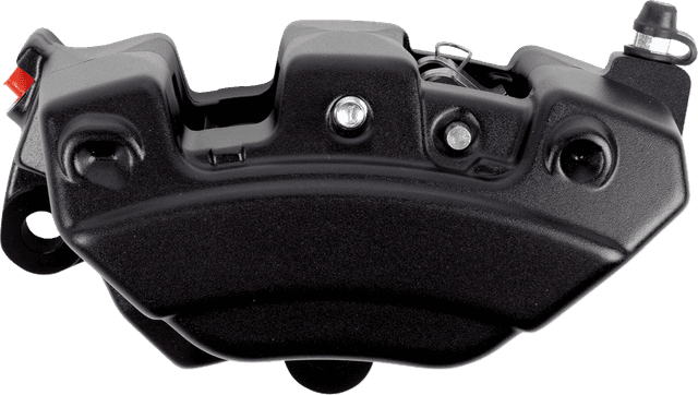 DRAG SPECIALTIES 1701-0761 Brake Caliper - Black - RR '08-'26 Tour