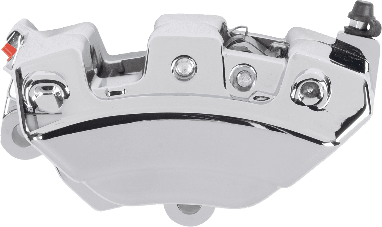 DRAG SPECIALTIES 1701-0762 Brake Caliper - Chrome - RR '08-'26 Tour