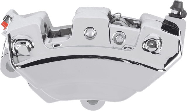 DRAG SPECIALTIES 1701-0762 Brake Caliper - Chrome - RR '08-'26 Tour