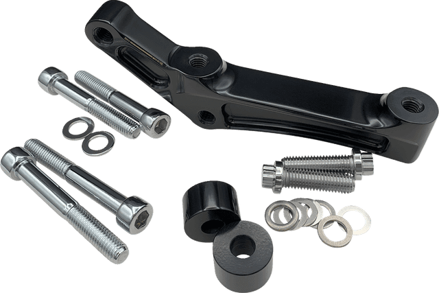 HAWG HALTERS 1701-0767 Radial Caliper Mount Adapter Kit - Black — image 2 of 2