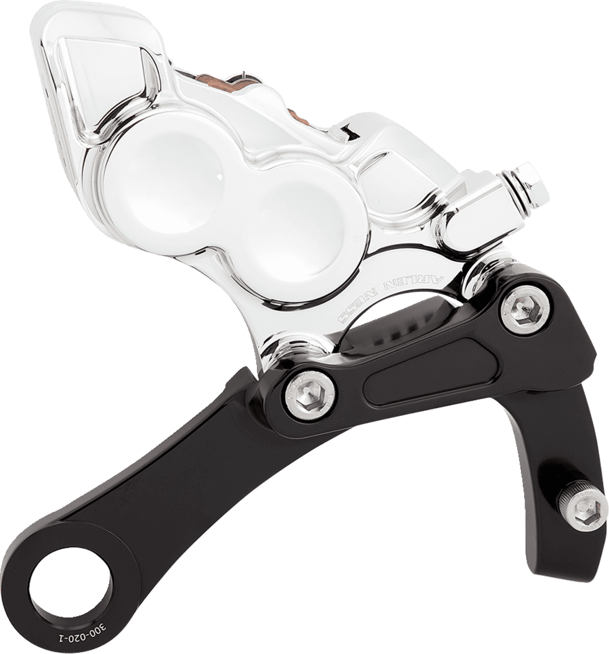 ARLEN NESS 1701-0774 4-Piston Caliper - Rear - Chrome