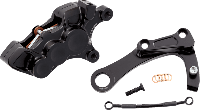 ARLEN NESS 1701-0775 6-Piston Caliper - Rear - Black