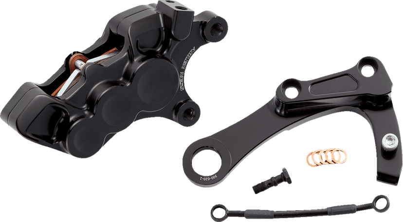 ARLEN NESS 1701-0775 6-Piston Caliper - Rear - Black