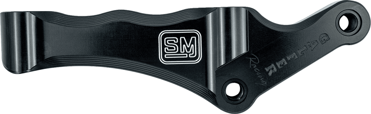 GBRAKES 1701-0787 Brake Caliper Bracket Radial Mount - Black - 12.5-13"