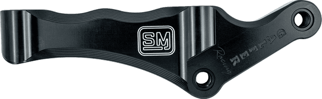 GBRAKES 1701-0787 Brake Caliper Bracket Radial Mount - Black - 12.5-13"