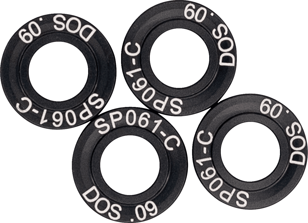 GBRAKES 1701-0790 Brake Caliper Bracket Radial Mount - Spacer for '15-22 Touring Models