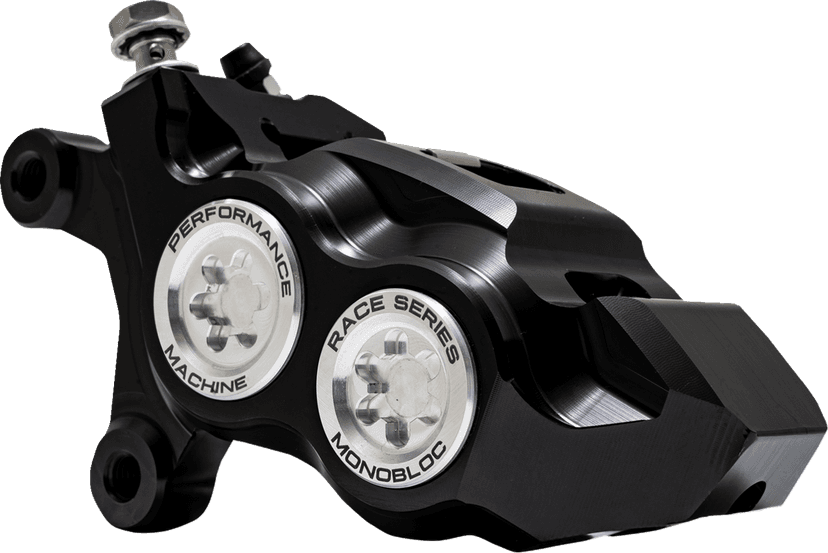 BARNETT 1701-0797 Caliper - 137 X 4B - Left - Black Anodized with Clear Bore Caps — image 1 of 5