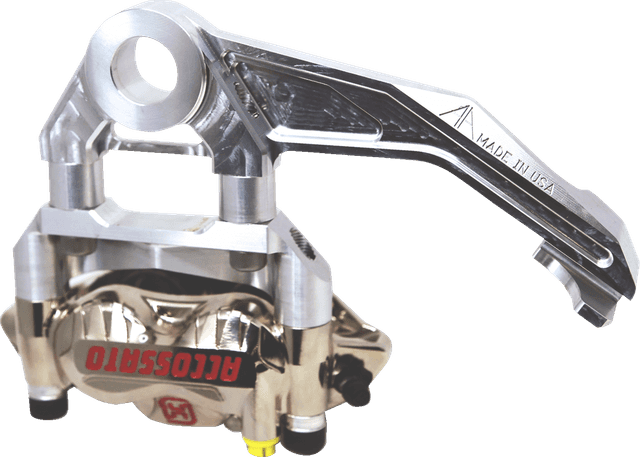 ALLOY ART 1701-0802 Multi Brake Caliper Mount - 108mm Bolt Center - Raw — image 3 of 3