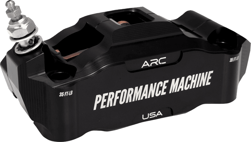 BARNETT 1701-0811 Radial Mount Caliper - Front Left - Black Anodized — image 2 of 3