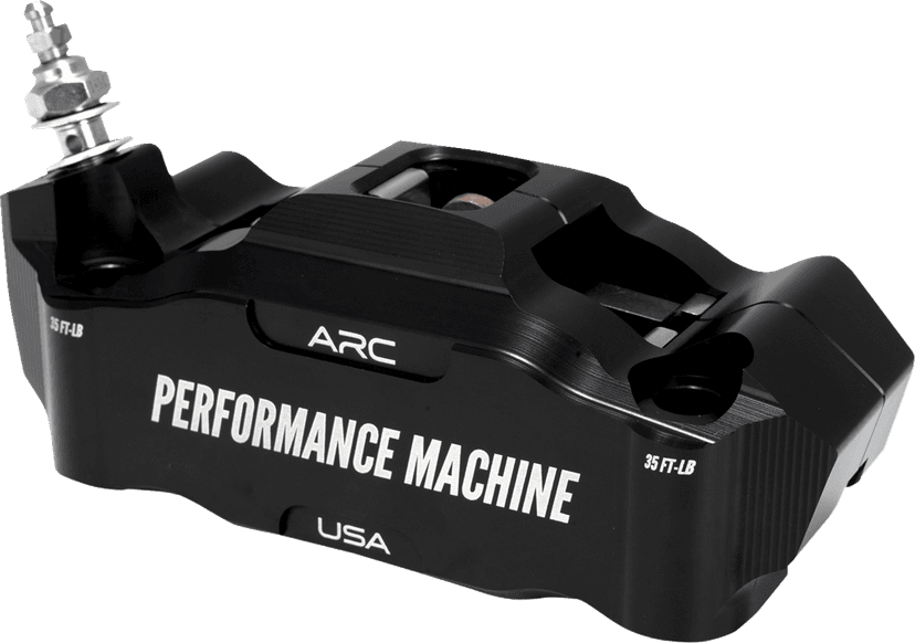 BARNETT 1701-0811 Radial Mount Caliper - Front Left - Black Anodized — image 3 of 3