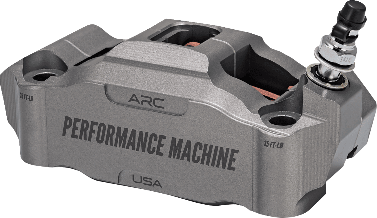 BARNETT 1701-0812 Radial Mount Caliper - Front Right - Gunmetal Gray