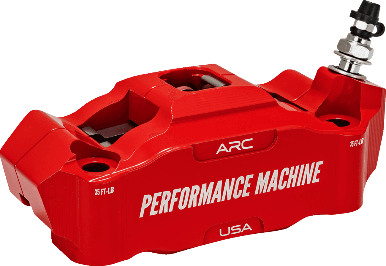 PERFORMANCE MACHINE (PM) 1701-0813 Radial Mount Caliper - Front Right - Red