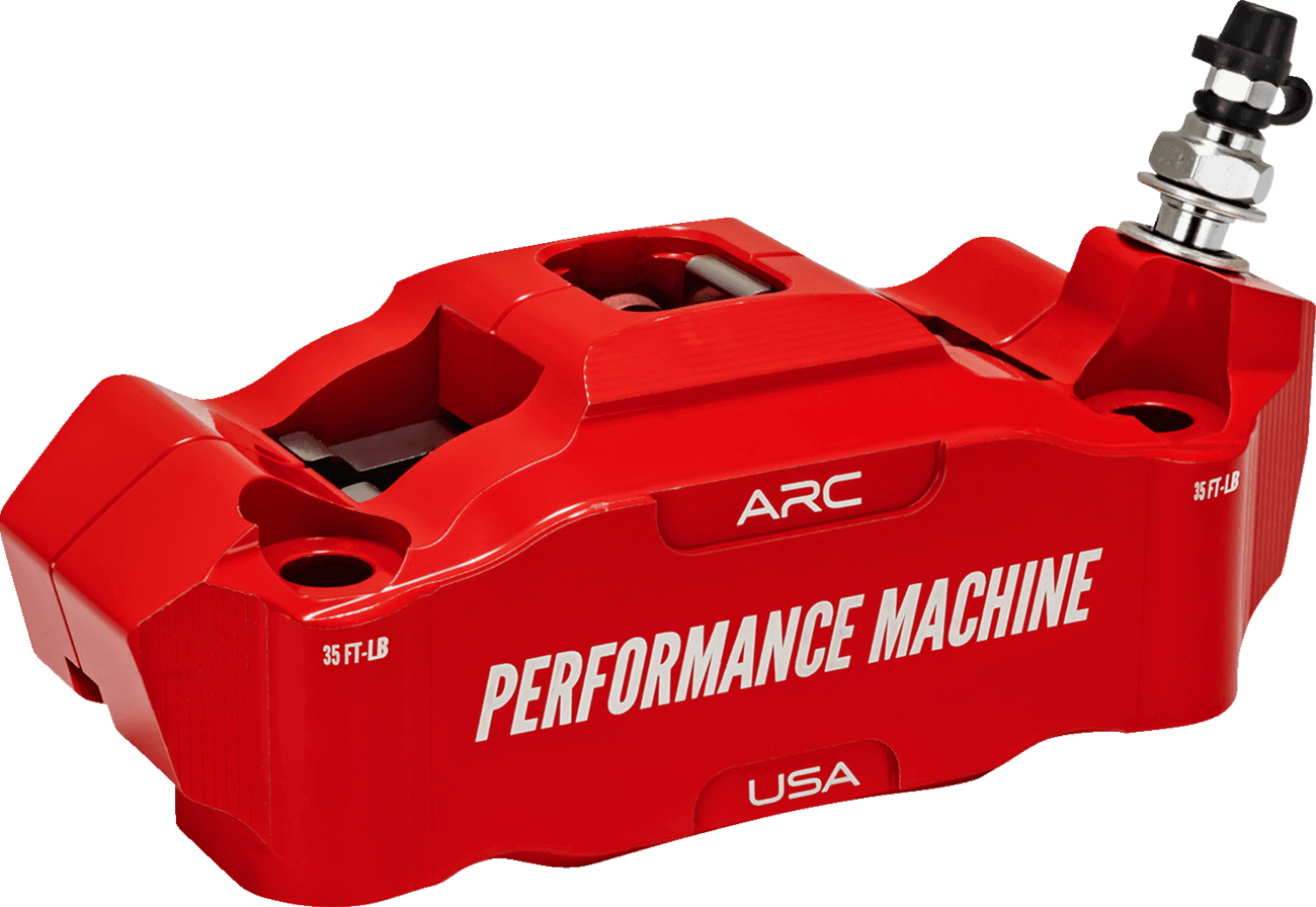 BARNETT 1701-0813 Radial Mount Caliper - Front Right - Red