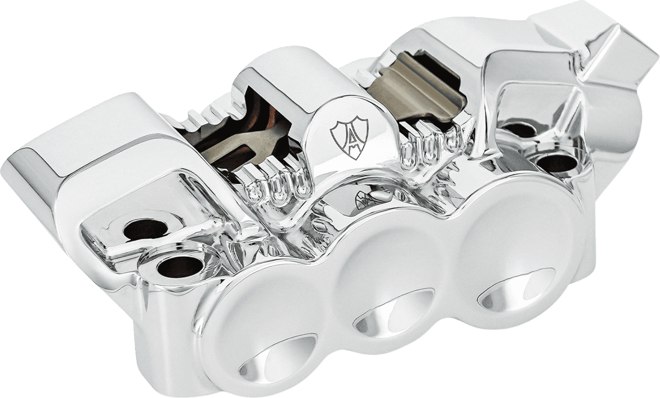 ARLEN NESS 1701-0849 Monoblock Radial Brake Caliper - 100 mm - Right - Chrome