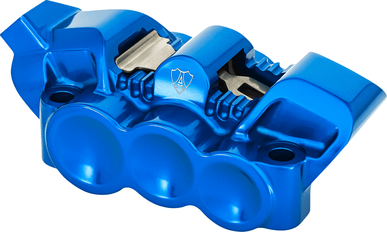 ARLEN NESS 1701-0850 Monoblock Radial Brake Caliper - 100 mm - Left - Blue