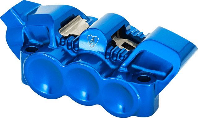 ARLEN NESS 1701-0850 Monoblock Radial Brake Caliper - 100 mm - Left - Blue