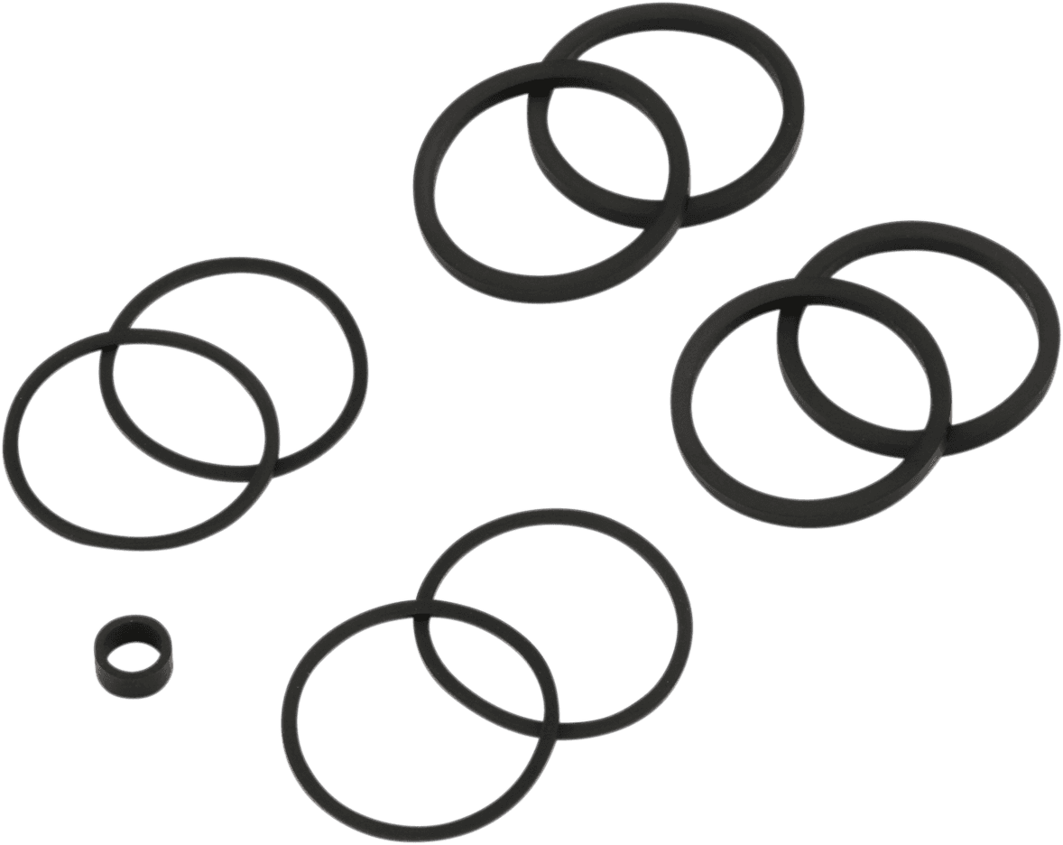 DRAG SPECIALTIES 1702-0126 Front/Rear Caliper Seal Kit - '08-'14 Softail