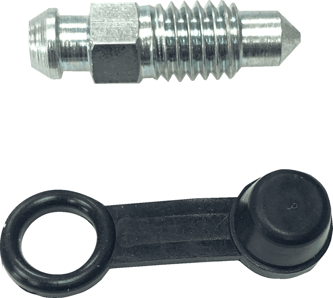 DRAG SPECIALTIES 1702-0707 Bleeder Caliper w/ Rubber Cap - 8 mm