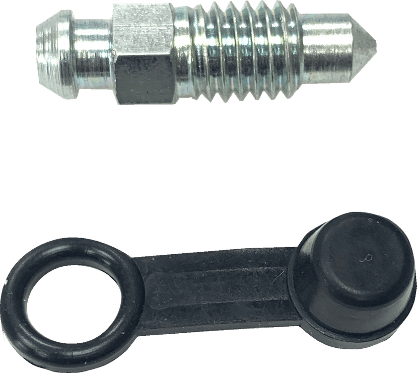 DRAG SPECIALTIES 1702-0707 Bleeder Caliper w/ Rubber Cap - 8 mm