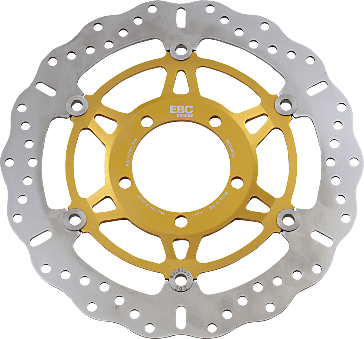 EBC 1710-1482 Brake Rotor - Triumph