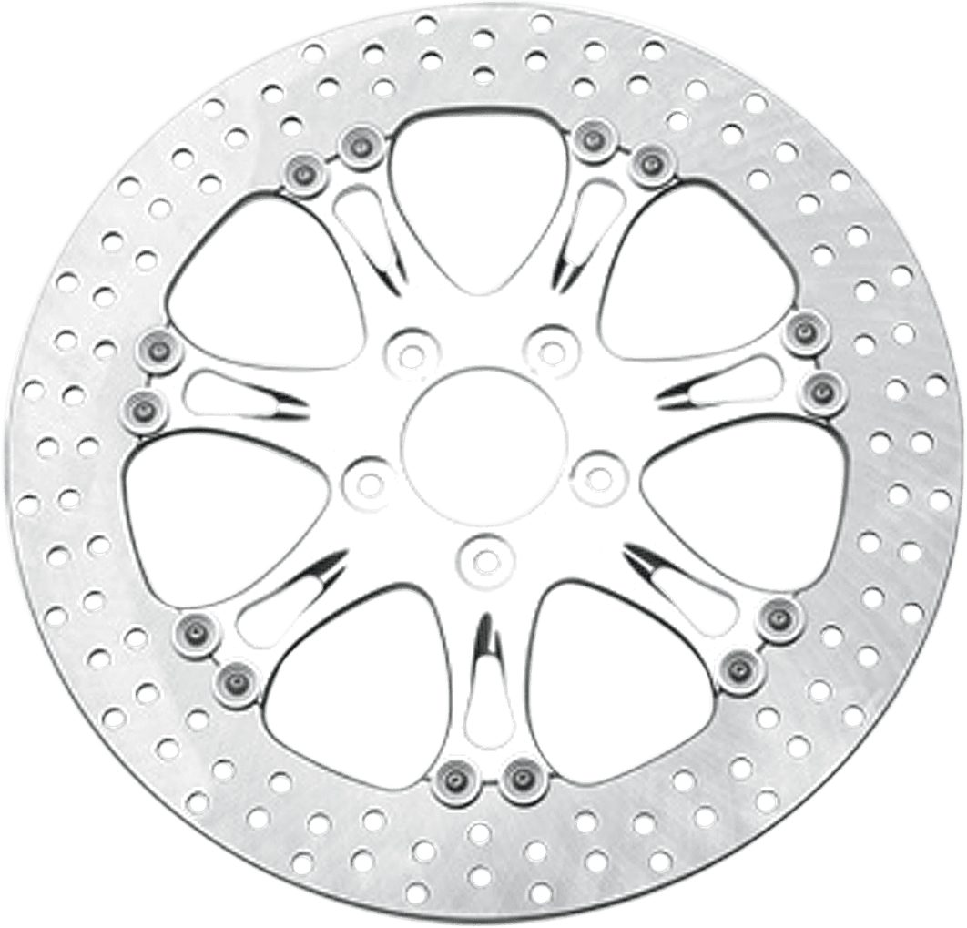 BARNETT 1710-1588 Brake Rotor - 13" - Paramount - Chrome