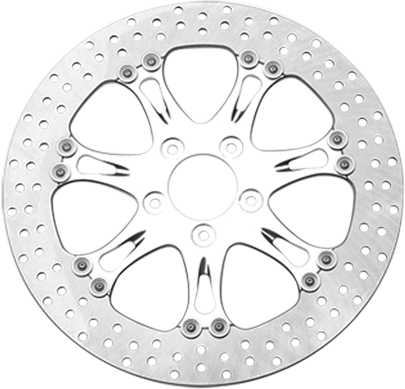 BARNETT 1710-1588 Brake Rotor - 13" - Paramount - Chrome