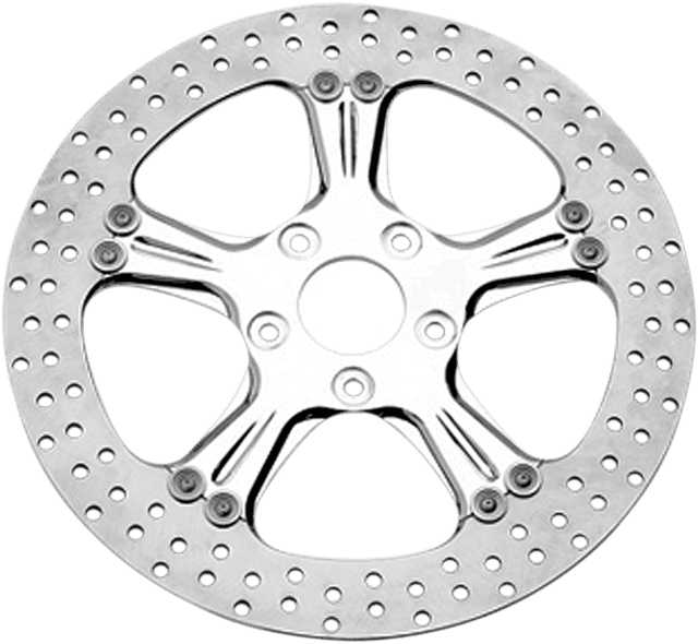 PERFORMANCE MACHINE (PM) 1710-1590 Brake Rotor - 11.8" - Wrath - Chrome