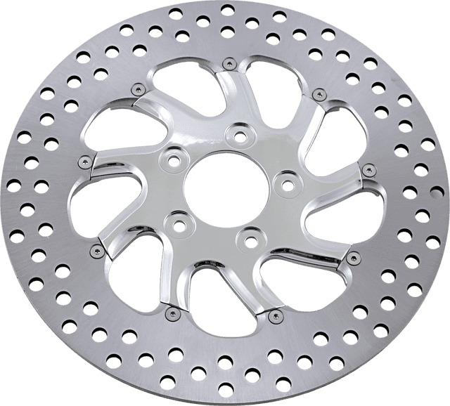 PERFORMANCE MACHINE (PM) 1710-1608 Brake Rotor - 11.8" - Torque - Chrome