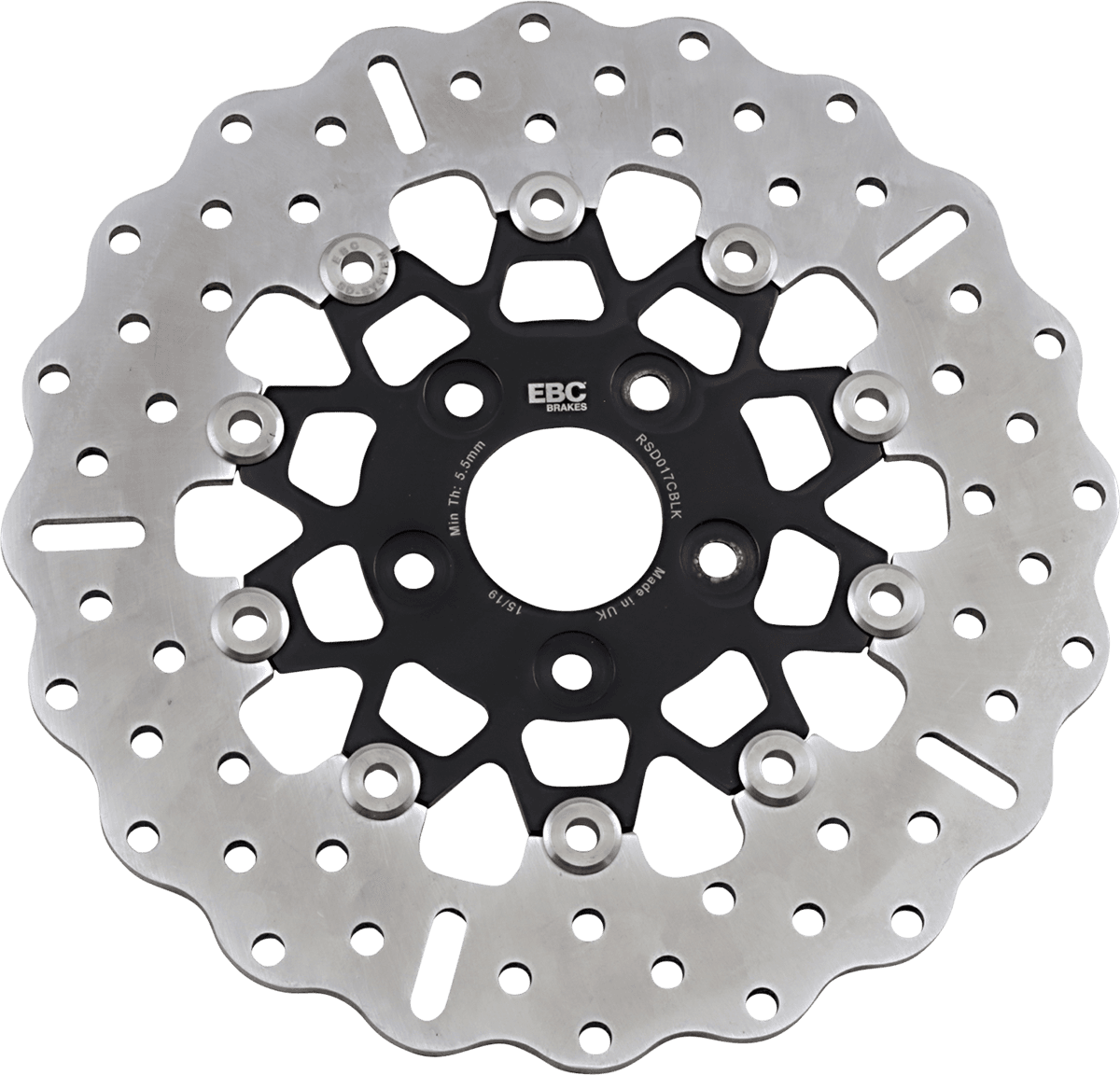 EBC 1710-2250 Brake Rotor - Black
