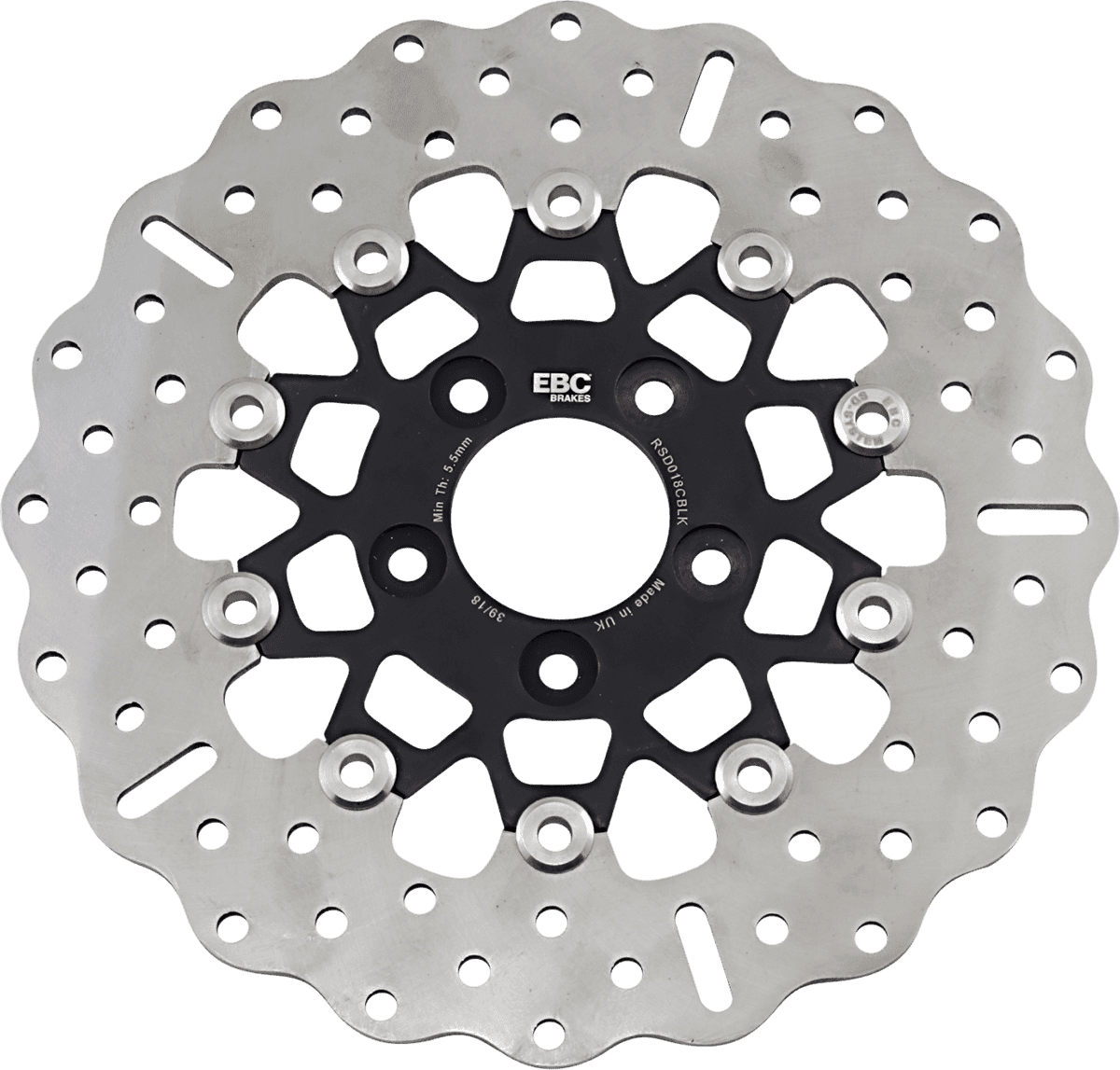 EBC 1710-2251 Brake Rotor - Black