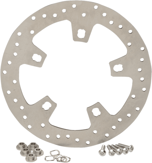 DRAG SPECIALTIES 1710-2404 Front Rotor - 11.8"