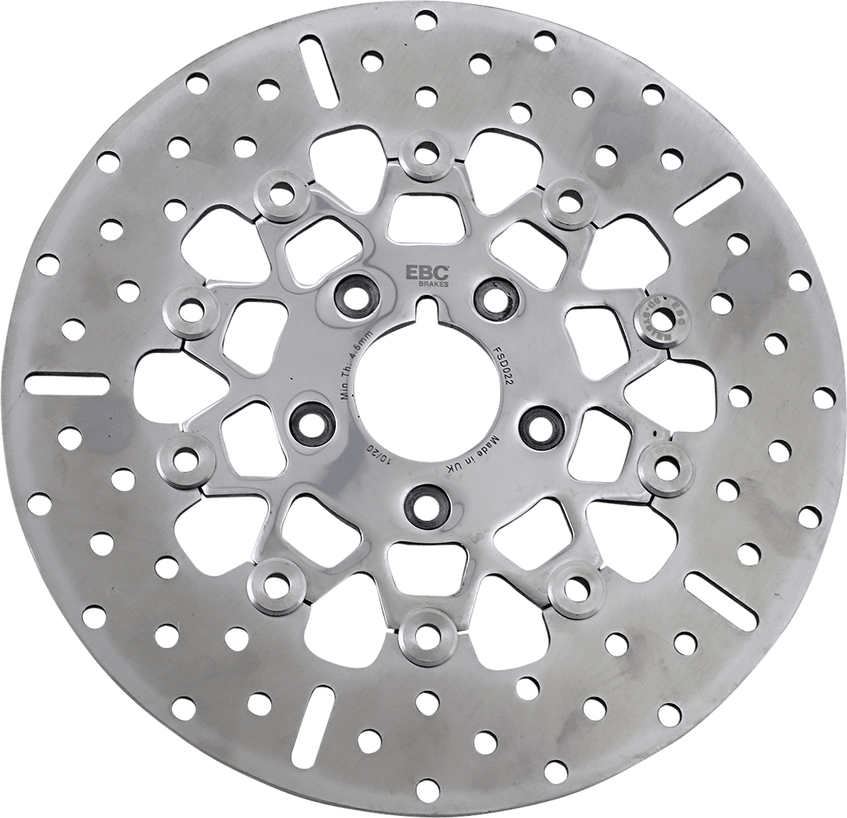 EBC 1710-3073 Brake Rotor - Polished Carrier