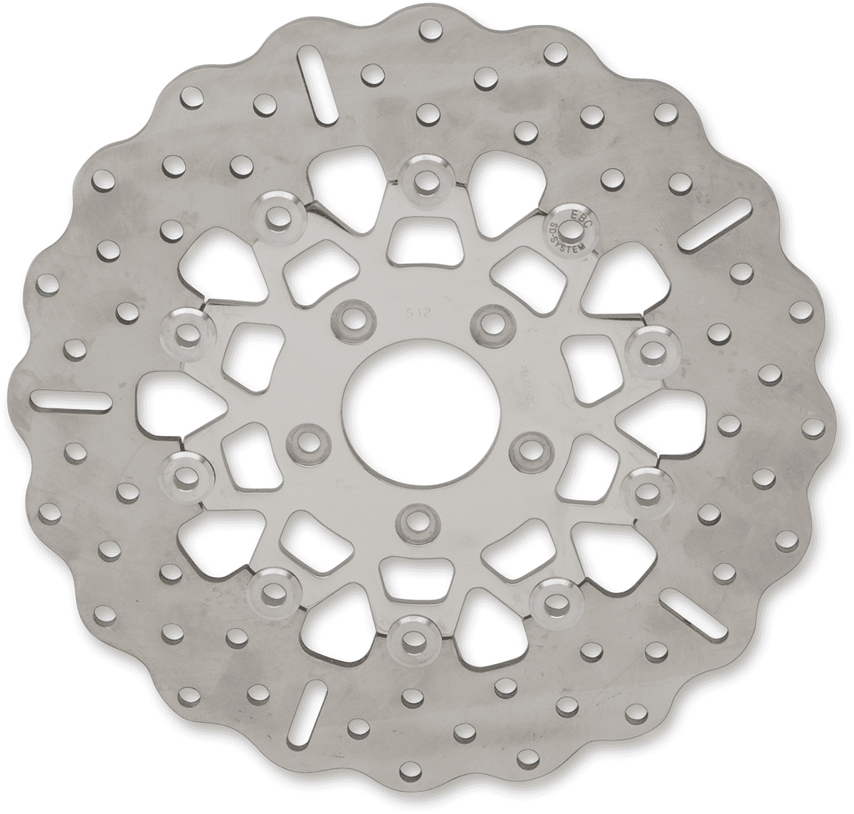 EBC 1710-3078 Brake Rotor - Polished Carrier