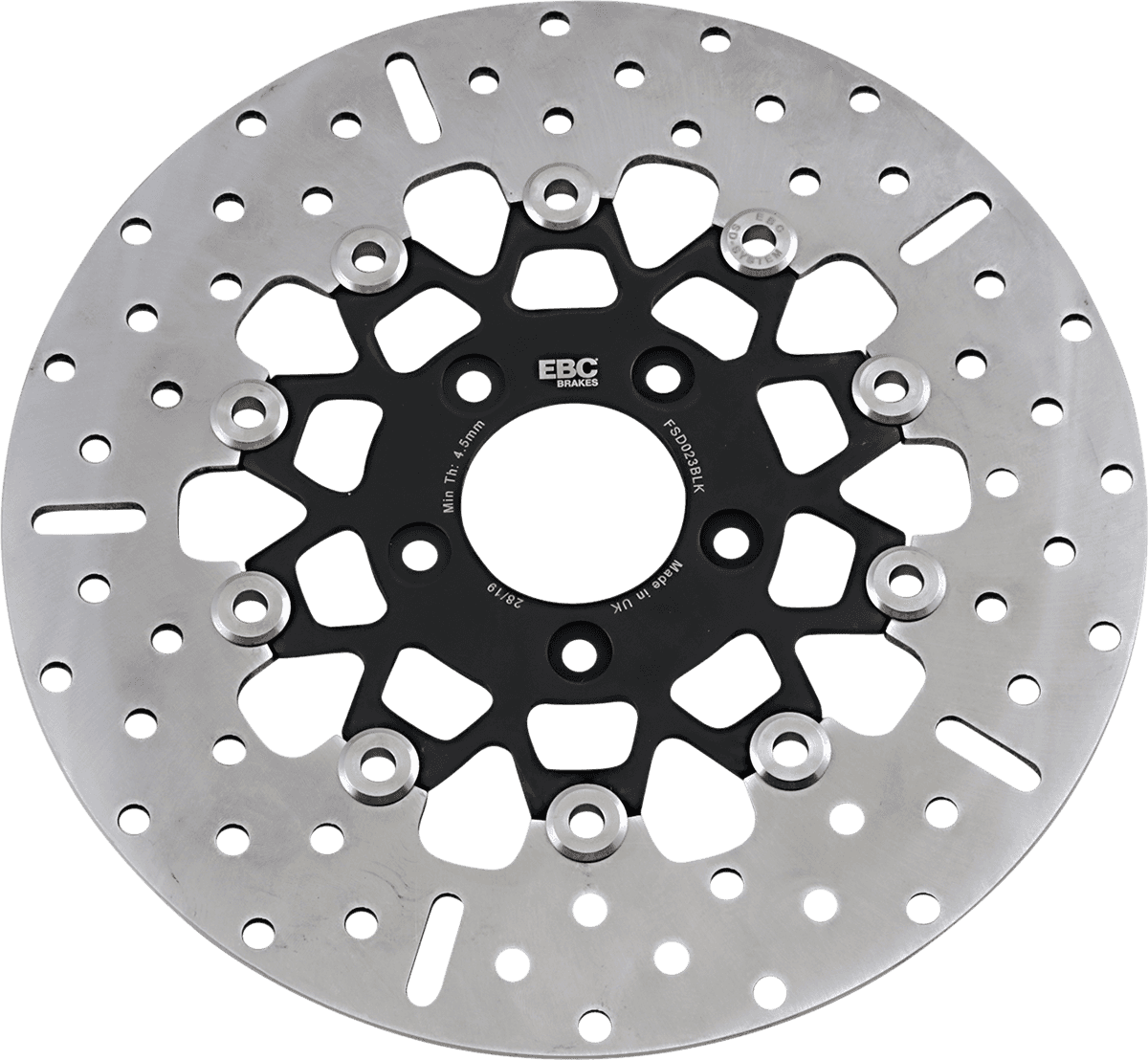 EBC 1710-3082 Brake Rotor - Black Carrier