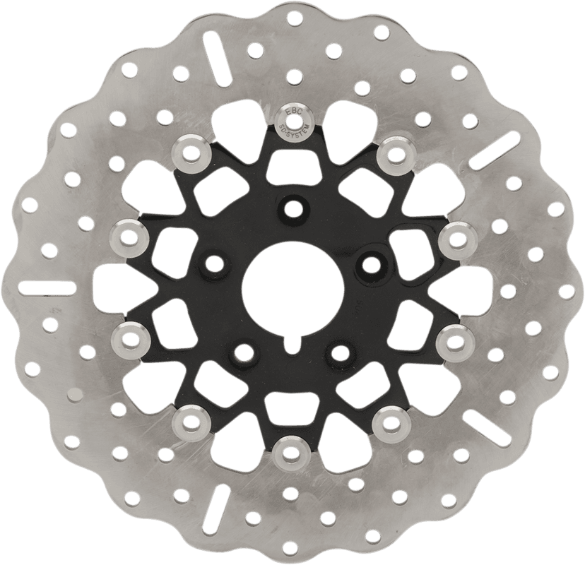 EBC 1710-3085 Brake Rotor - Black Carrier