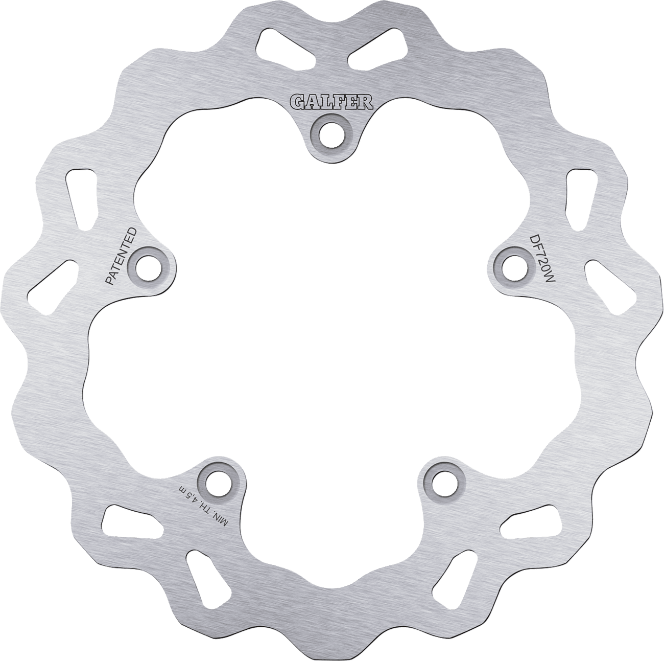 GALFER 1710-3143 Brake Rotor - Rear