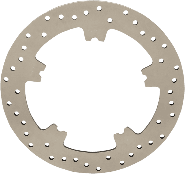 DRAG SPECIALTIES 1710-3156 Stainless Steel Front Rotor - FXD/VR 06-