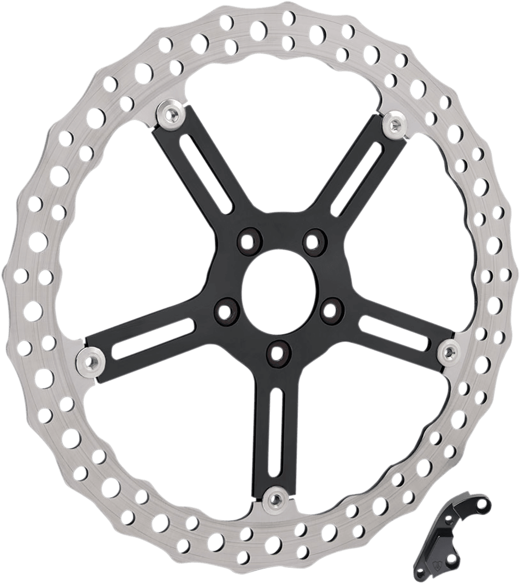 ARLEN NESS 1710-3223 Jagged Brake Rotor - 15" - Left - Hub-Mount