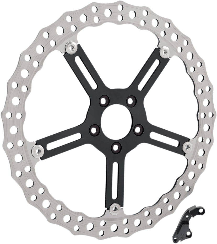 ARLEN NESS 1710-3223 Jagged Brake Rotor - 15" - Left - Hub-Mount