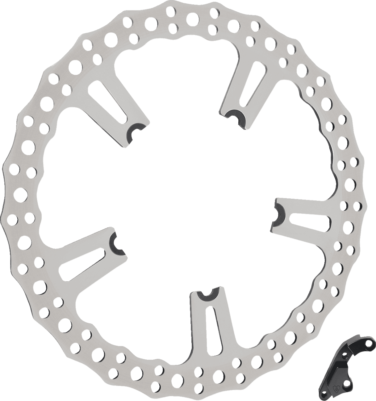 ARLEN NESS 1710-3226 Jagged Brake Rotor - 15" - Right - Spoke-Mount