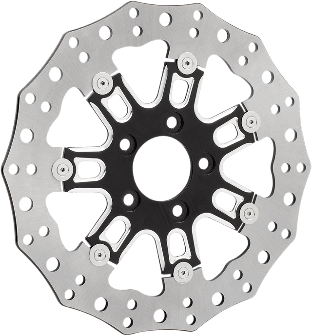 ARLEN NESS 1710-3318 Front Rotor - 7 Valve - 11.8" - Black — image 1 of 2