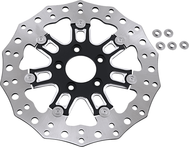 ARLEN NESS 1710-3318 Front Rotor - 7 Valve - 11.8" - Black — image 2 of 2