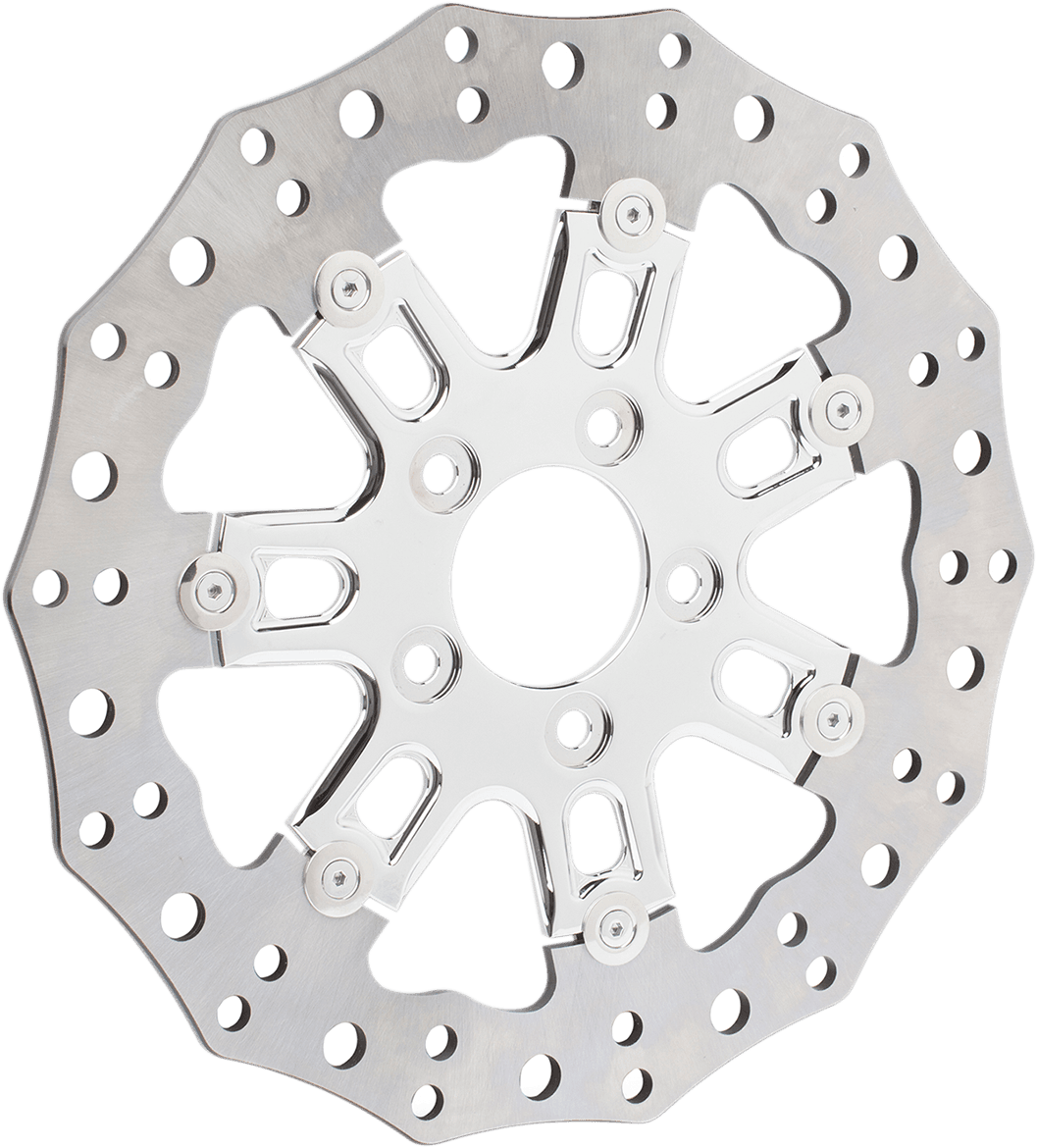 ARLEN NESS 1710-3320 Front Rotor - 7 Valve - 11.8" - Chrome