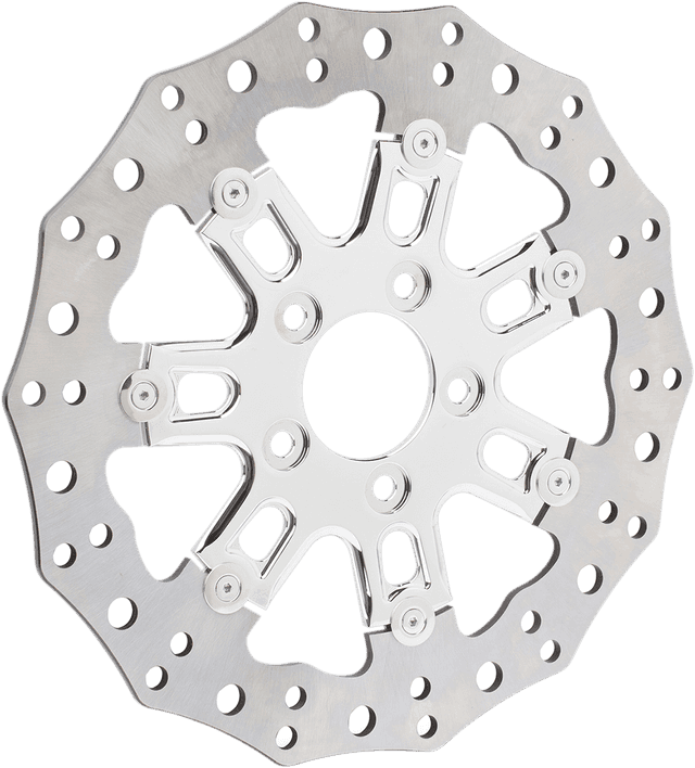 ARLEN NESS 1710-3320 Front Rotor - 7 Valve - 11.8" - Chrome